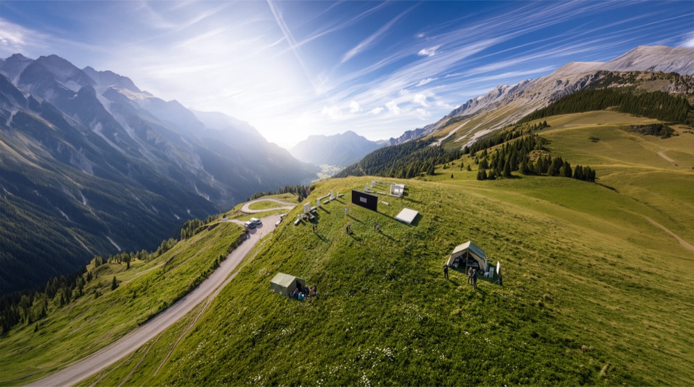 Larga, Alpine Brand Experience by Predict Studio